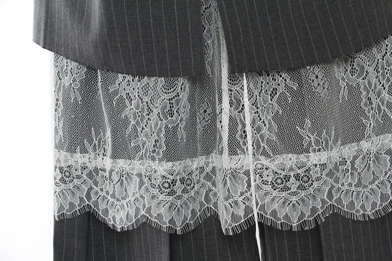 جاكيت بليزر مصمم خصيصًا بكتفين مكشوفتين - عاجي