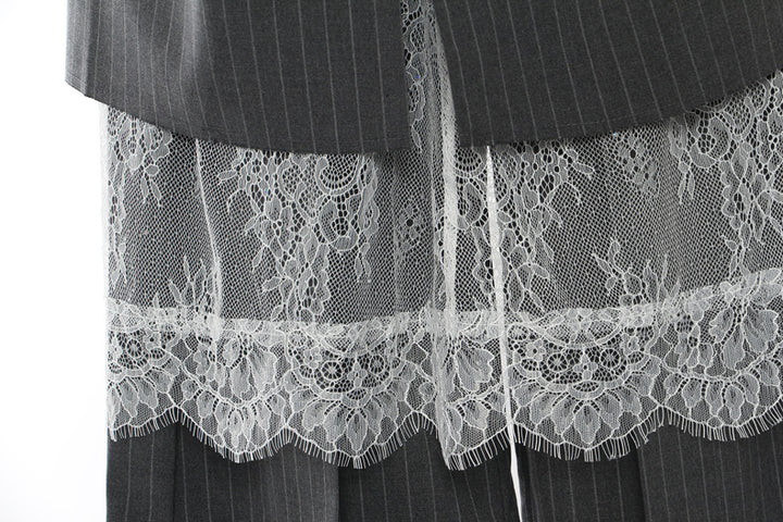 جاكيت بليزر مصمم خصيصًا بكتفين مكشوفتين - عاجي