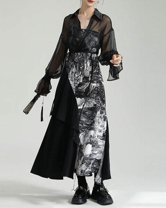 Boucles d'oreilles créoles à double couche texturée avec détail gravé – Akoma 