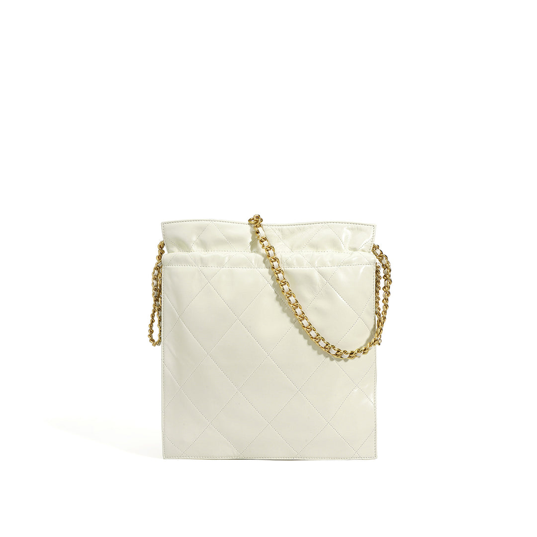 geweven rieten draagtas met dubbele leren handvatten – LÉONIE 