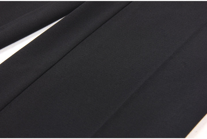 Haut à manches évasées plissées et ensemble jupe longue avec ceinture à la taille – Rosiny 