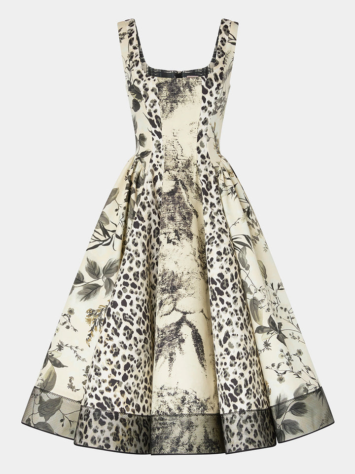 Plissiertes Oberteil mit ausgestellten Ärmeln und Maxirock-Set mit Taillengürtel – Rosiny 