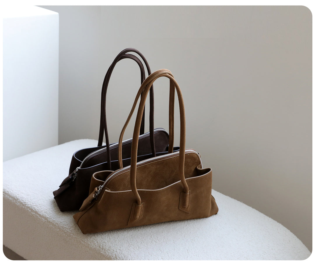 Soft Suede Shoulder Bag – NERMEN