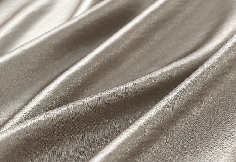 glossy satin mermaid maxi skirt – MIRABEL