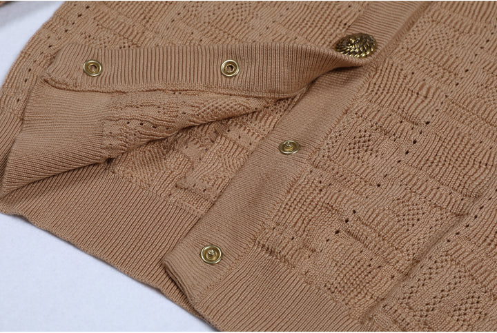 Haut à manches évasées plissées et ensemble jupe longue avec ceinture à la taille – Rosiny 