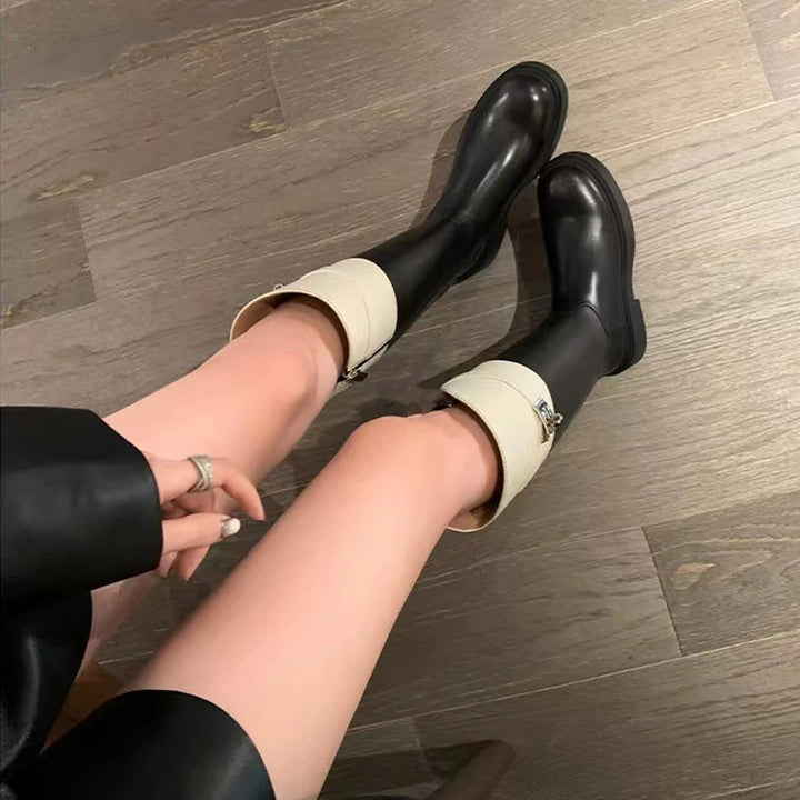 Plissiertes Oberteil mit ausgestellten Ärmeln und Maxirock-Set mit Taillengürtel – Rosiny 