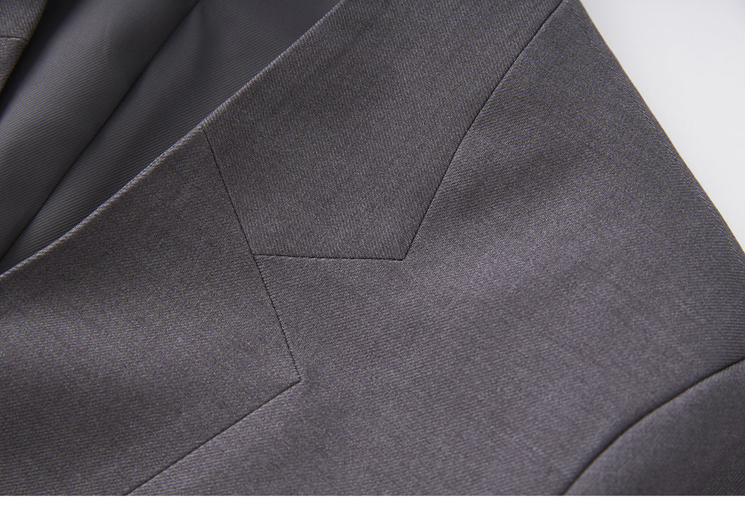 Tailored wrap blazer with self-tie belt – GRACE