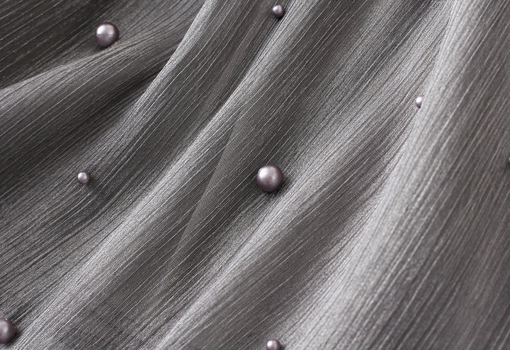 embellished tulle A-line midi skirt – MOONLIT