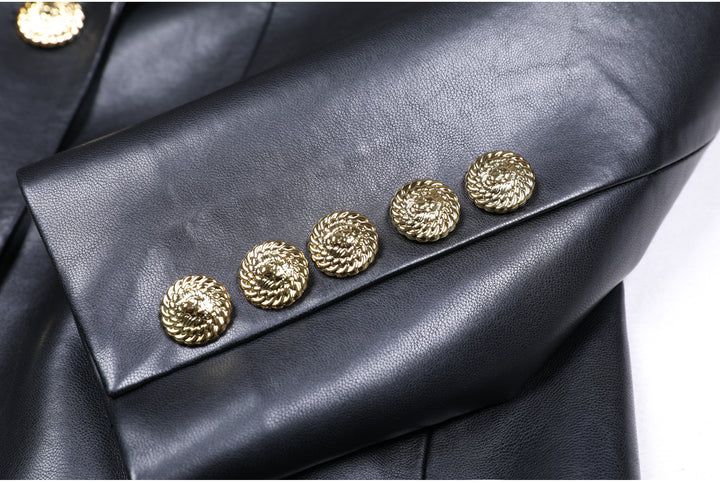 Haut à manches évasées plissées et ensemble jupe longue avec ceinture à la taille – Rosiny 