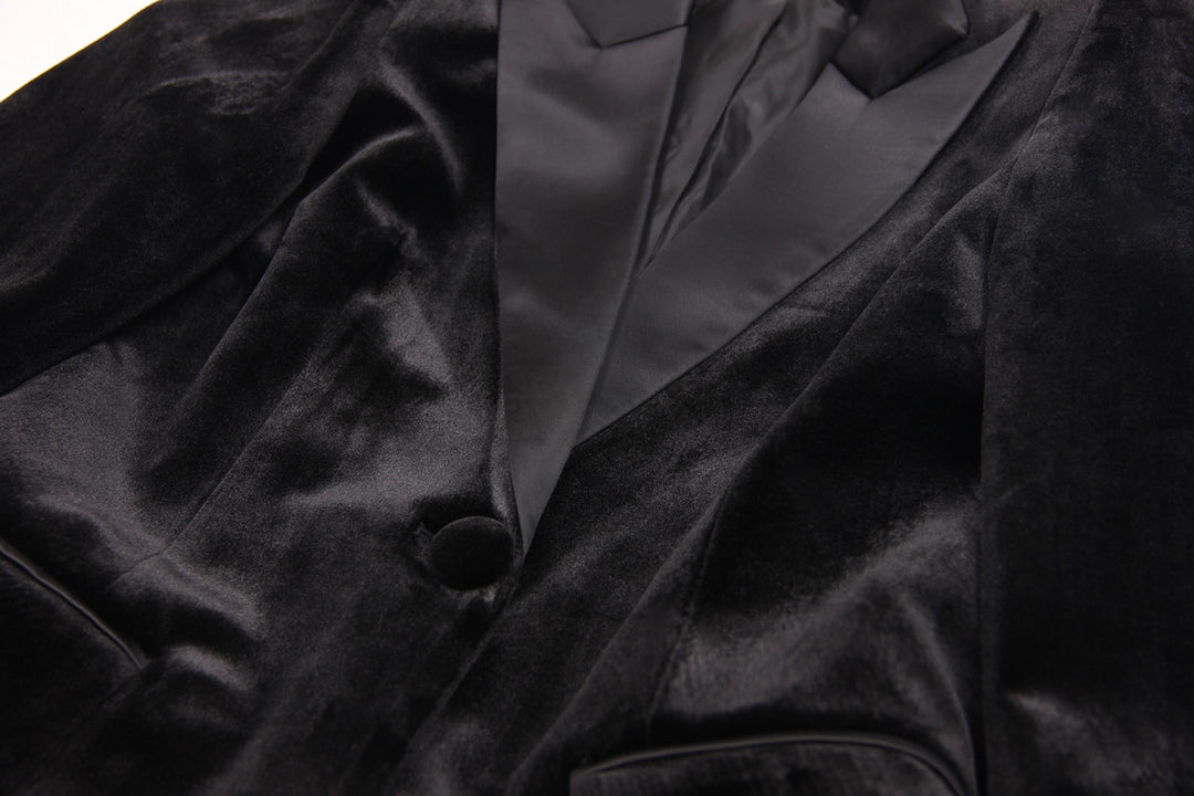 Geplooide top met uitlopende mouwen en maxi-rok set met tailleband – Rosiny 