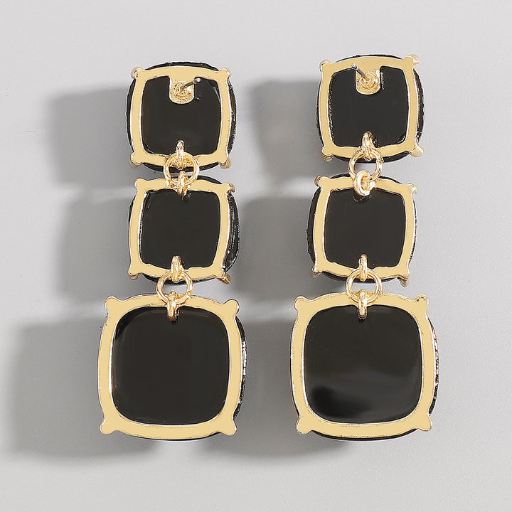 collier chaîne multicolore avec breloques de mer en émail - CORALIA 