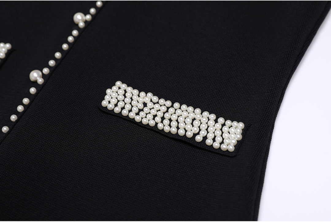 Haut à manches évasées plissées et ensemble jupe longue avec ceinture à la taille – Rosiny 