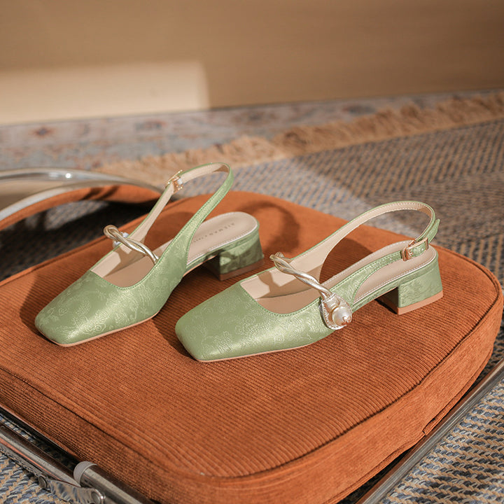 褶皱喇叭袖上衣和高腰裙套装，配腰带 – Rosiny 