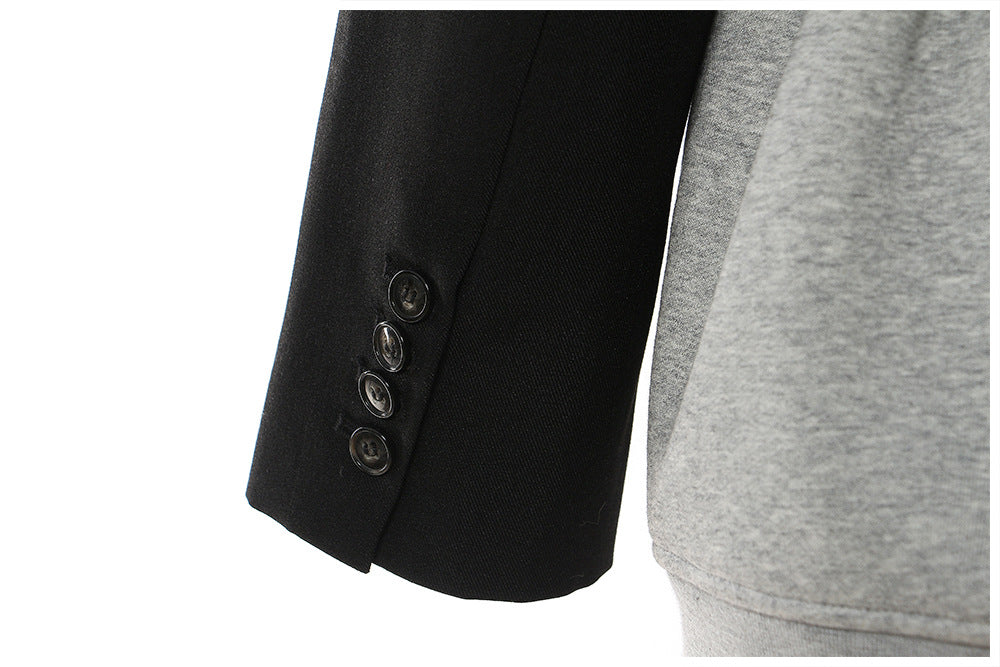 layered hoodie dress with chain belt – URBAN