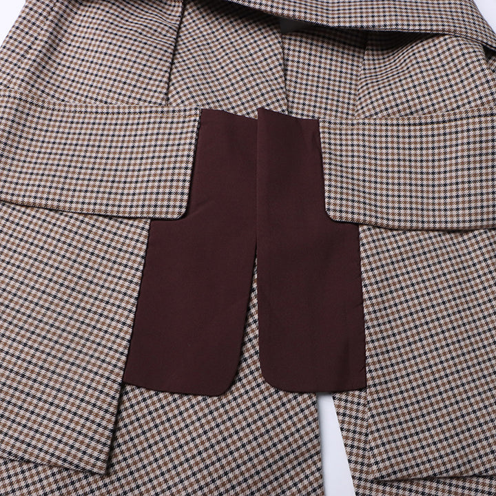 asymmetric wrap blazer jacket – NOVA