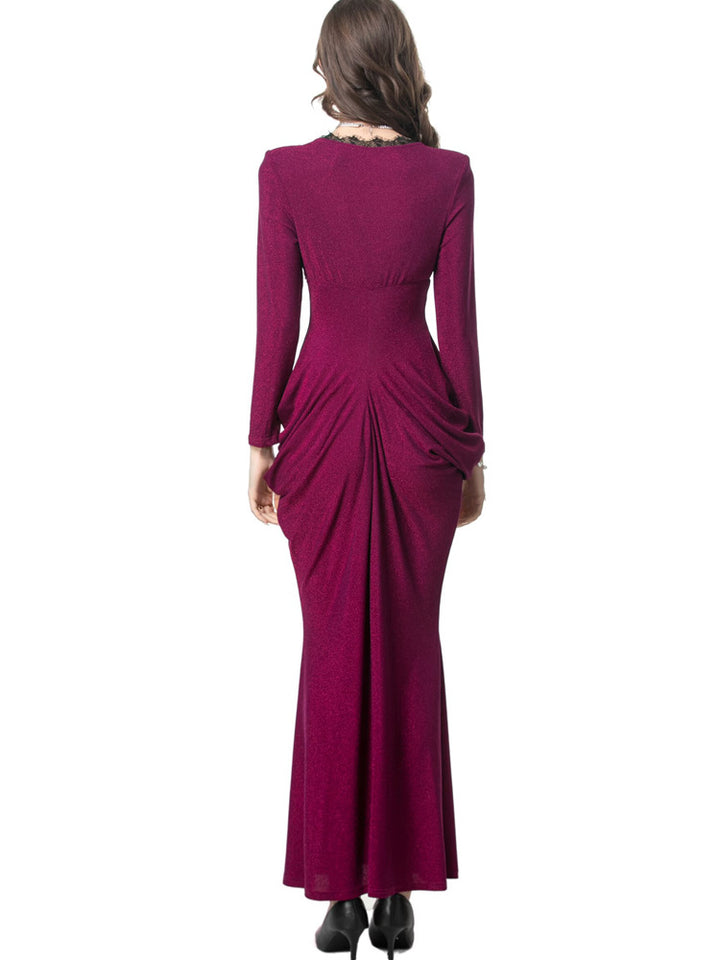 maßgeschneiderter Schlaganzug mit Satin-Puffärmeln – VALENCIA 