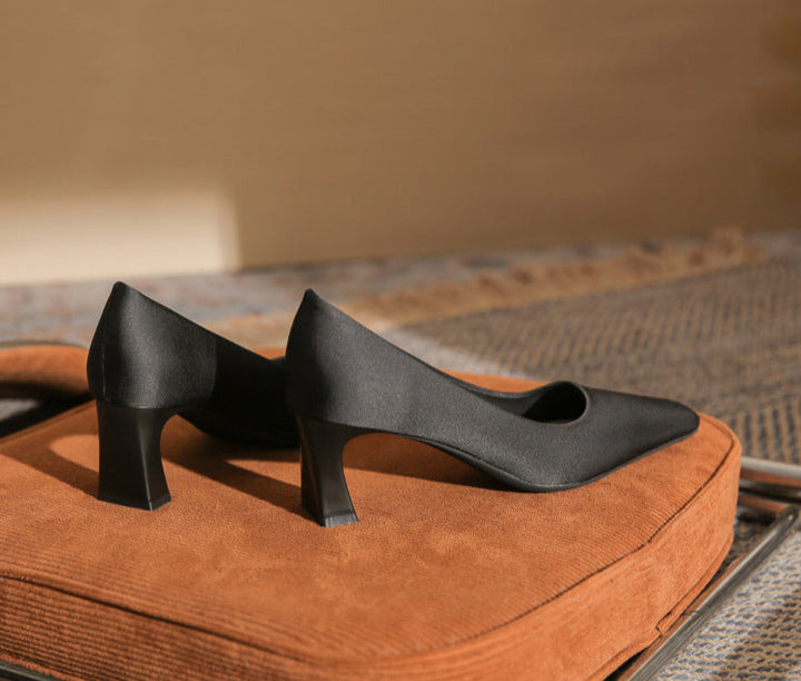 褶皱喇叭袖上衣和高腰裙套装，配腰带 – Rosiny 