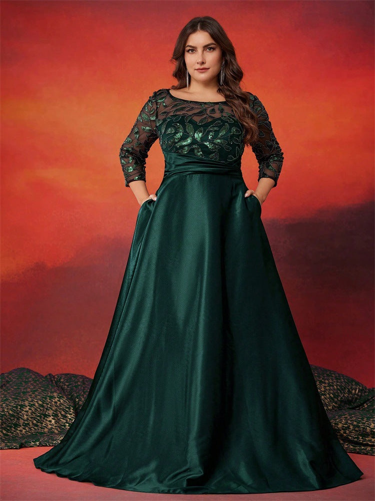 褶皱喇叭袖上衣和高腰裙套装，配腰带 – Rosiny 