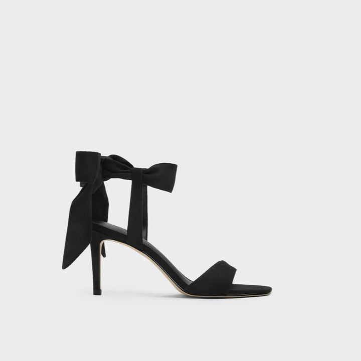 حذاء بكعب عالٍ بنقشة جلد النمر وكعب ستيليتو ذهبي – أريا