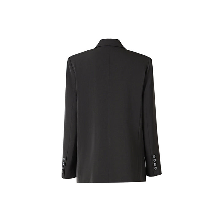 double-breasted blazer with crystal embellishments – ESRAA