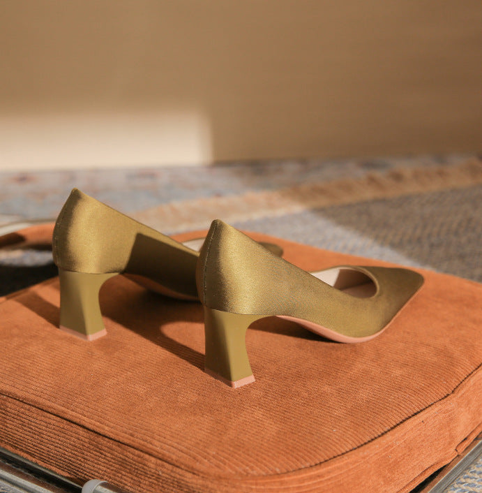 褶皱喇叭袖上衣和高腰裙套装，配腰带 – Rosiny 