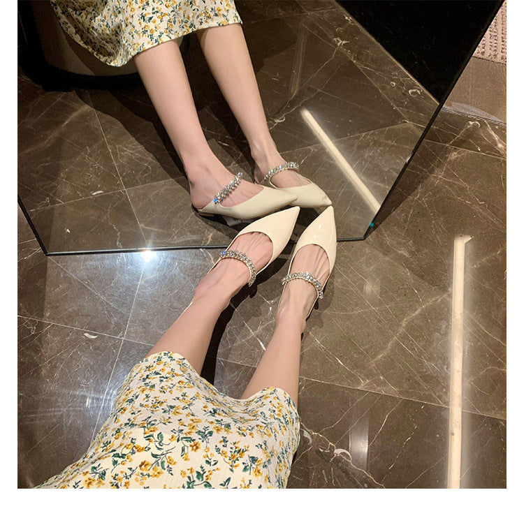 褶皱喇叭袖上衣和高腰裙套装，配腰带 – Rosiny 