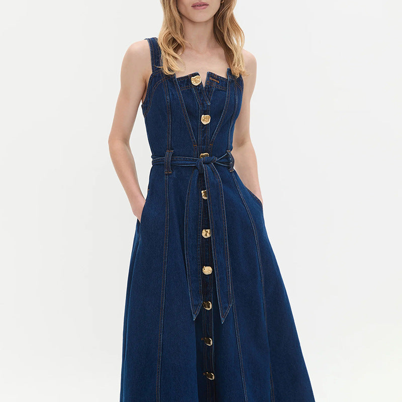 Plissiertes Oberteil mit ausgestellten Ärmeln und Maxirock-Set mit Taillengürtel – Rosiny 