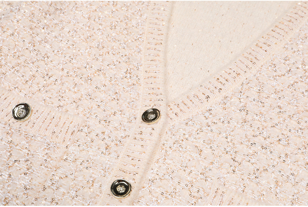 Geplooide top met uitlopende mouwen en maxi-rok set met tailleband – Rosiny 