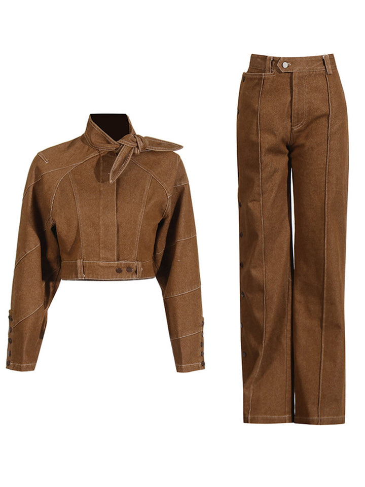 جمبسوت بحزام وتفاصيل غير متماثلة - كاسيا