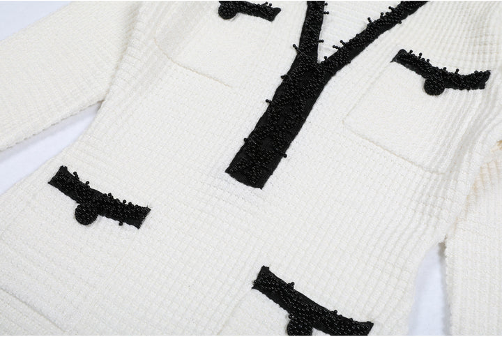 Haut à manches évasées plissées et ensemble jupe longue avec ceinture à la taille – Rosiny 