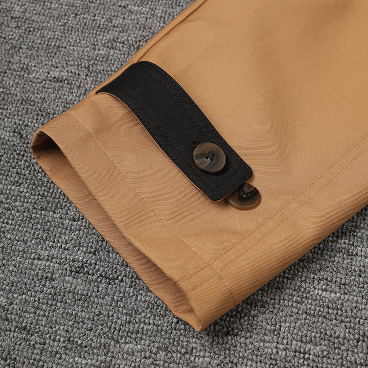 جاكيت مخملي بأزرار أمامية وحافة من الدانتيل الشفاف - صيفي