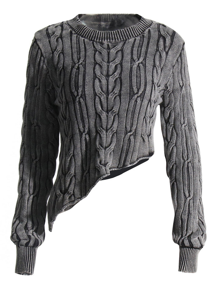 Haut à manches évasées plissées et ensemble jupe longue avec ceinture à la taille – Rosiny 