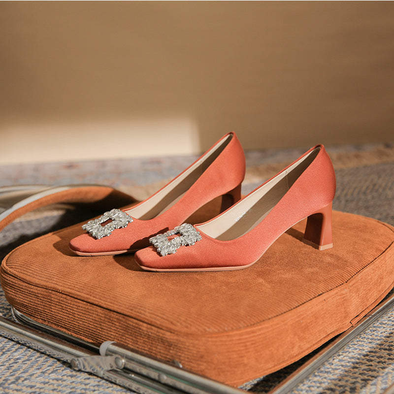 褶皱喇叭袖上衣和高腰裙套装，配腰带 – Rosiny 