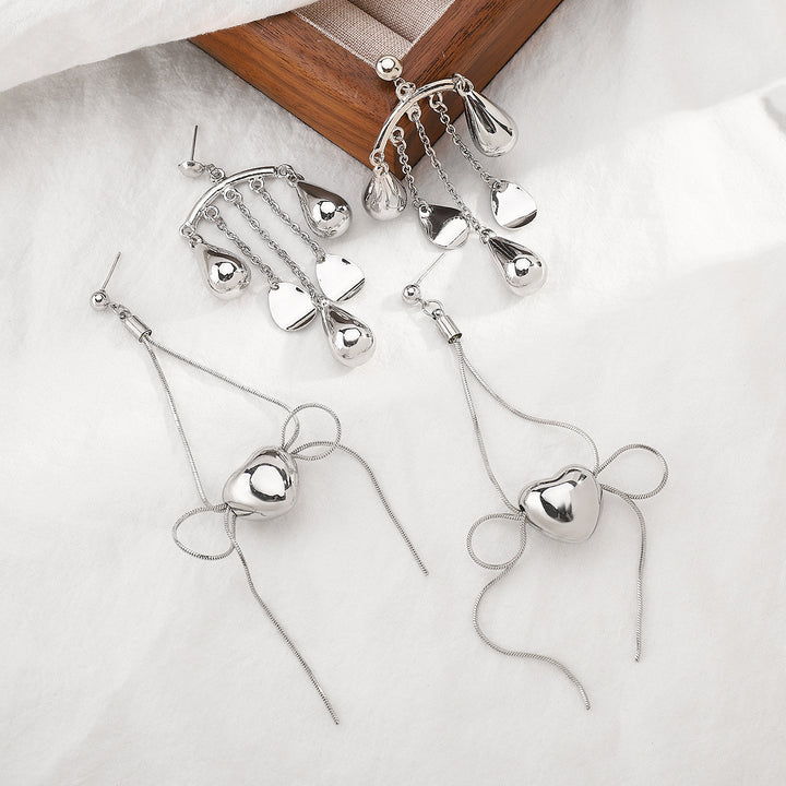 mehrfarbige Kettenhalskette mit Emaille-Seeanhängern - CORALIA 