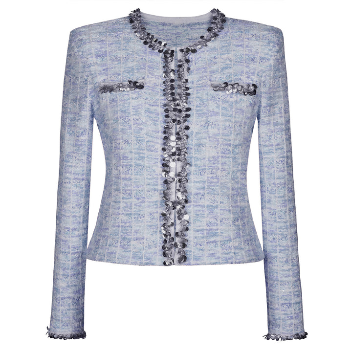 Haut à manches évasées plissées et ensemble jupe longue avec ceinture à la taille – Rosiny 