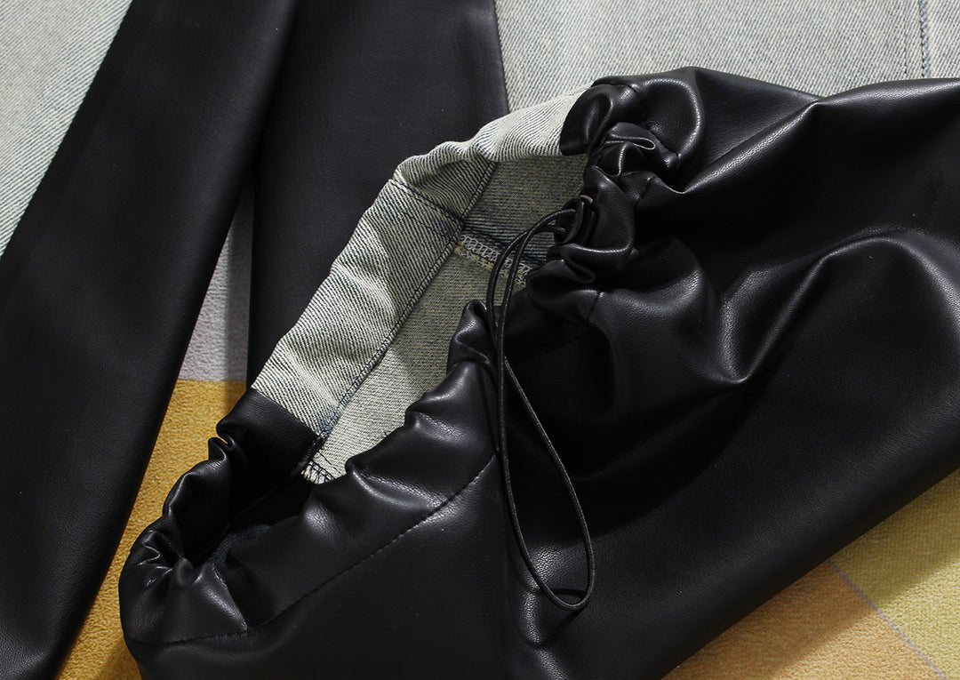 褶皱喇叭袖上衣和高腰裙套装，配腰带 – Rosiny 