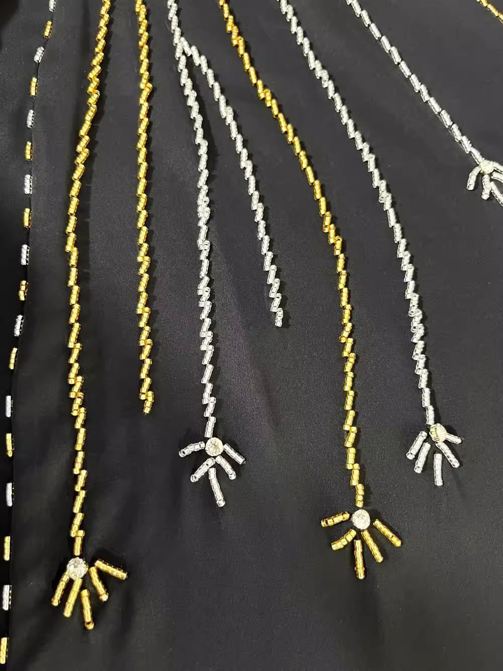 long sleeve column cardijan with star embroidery - STELKAN