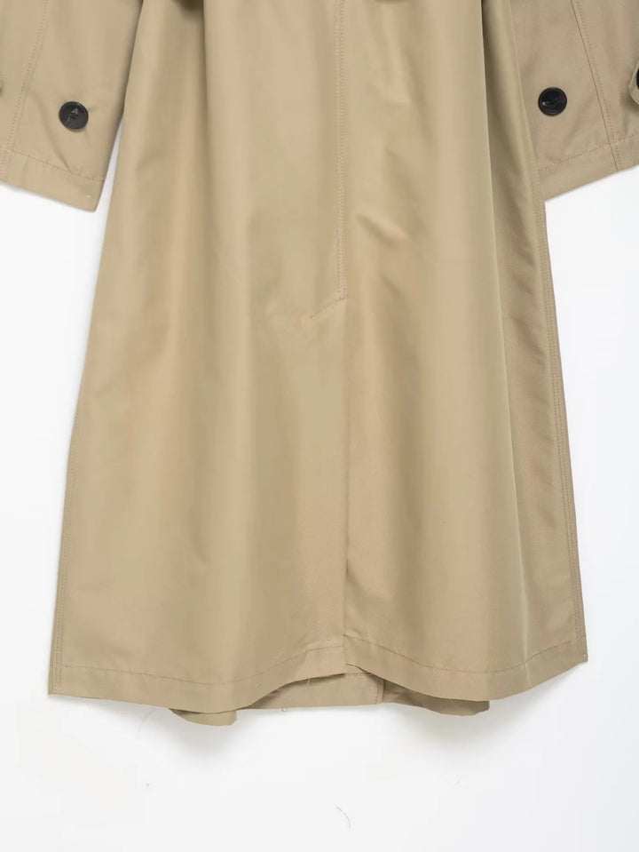 belted double-breasted trench coat – AURORA