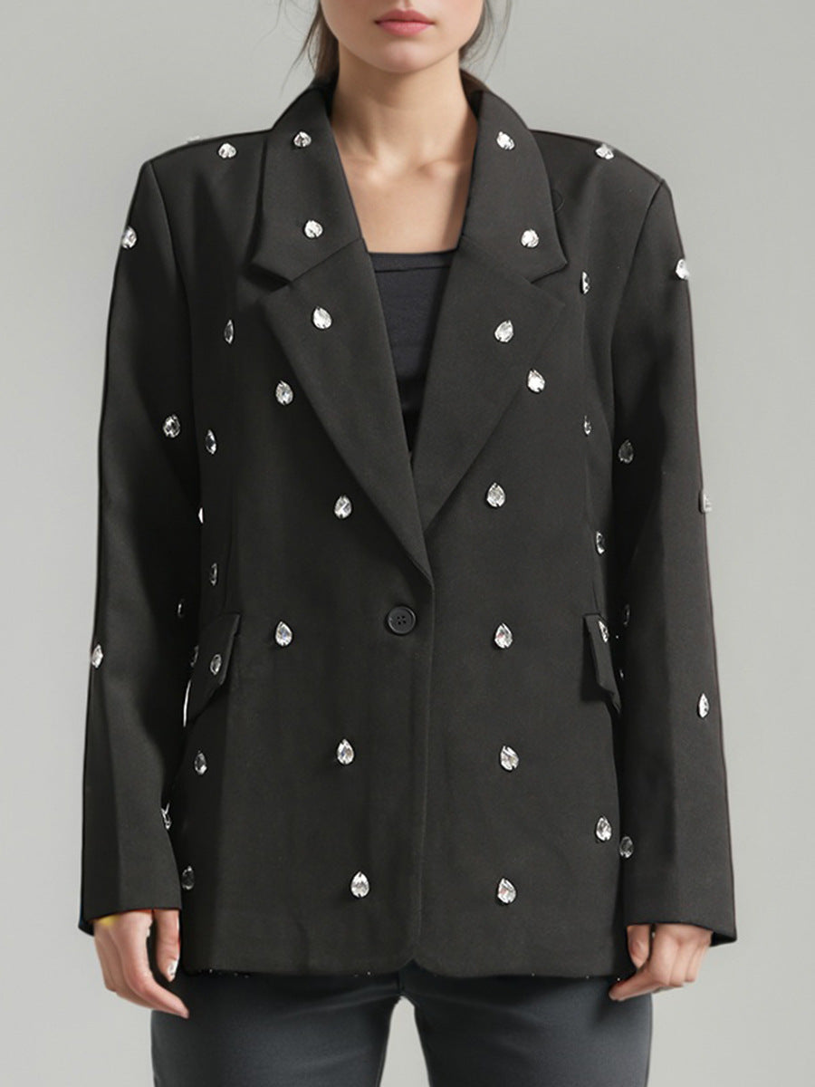 بليزر واسع الحجم مزين بزخارف على شكل فيونكات - مالينيا