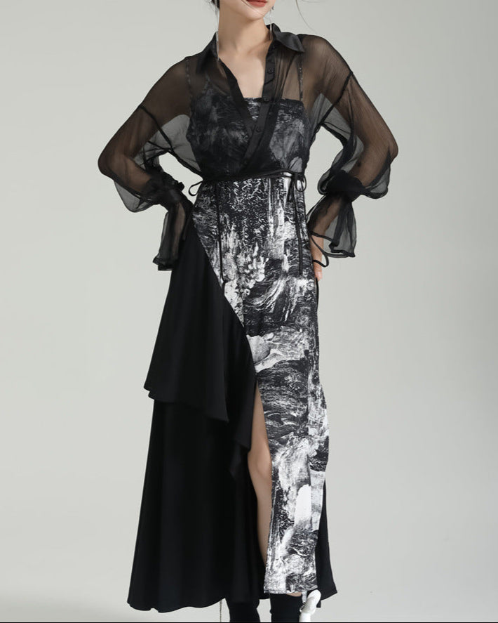 Boucles d'oreilles créoles à double couche texturée avec détail gravé – Akoma 