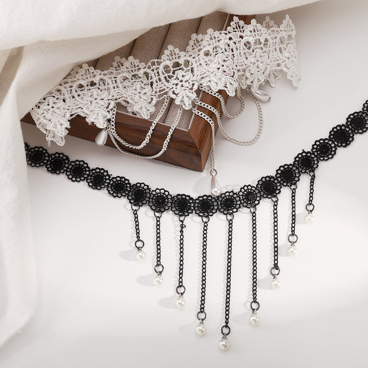 veelkleurige ketting met emaille zee bedels - CORALIA 