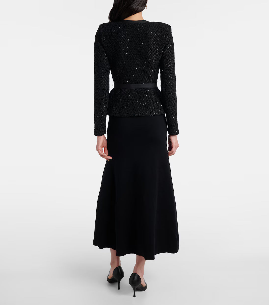 Refined Couture Dress with Sculpted Silhouette – AURELIA