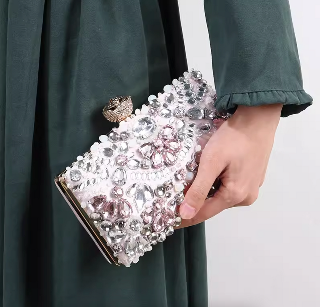 Beaded Luxe Clutch