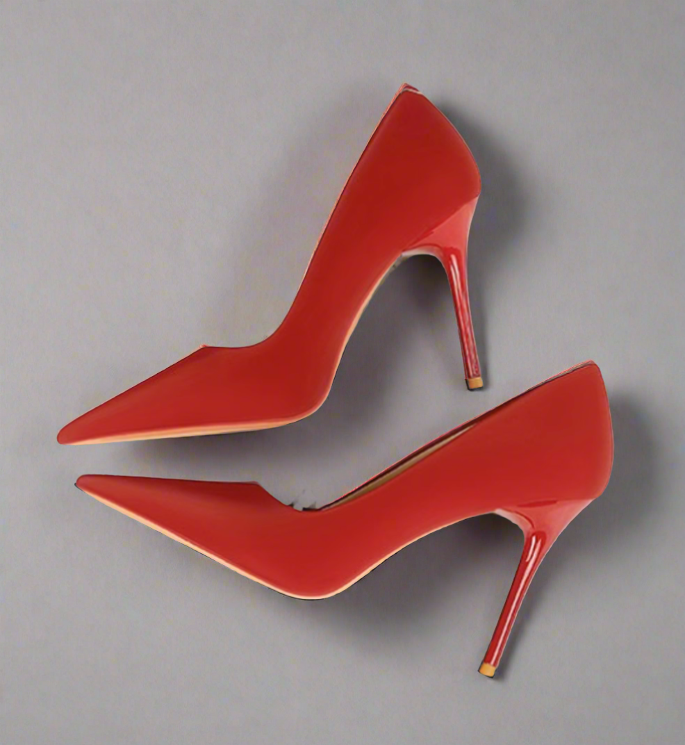 Classic patent Stiletto Shoe