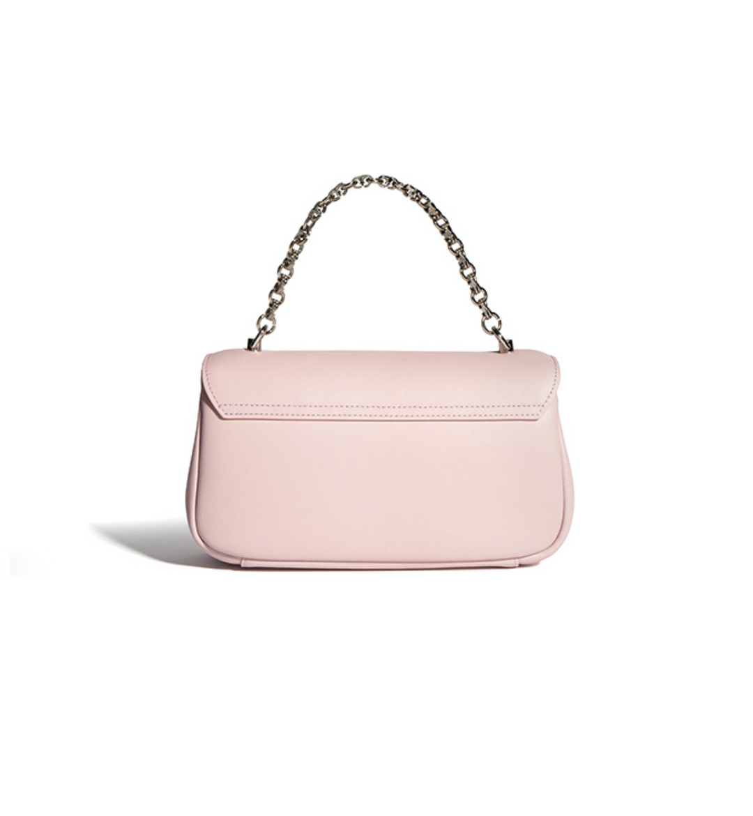 mouwloze uitlopende midi-jurk met kettingriem - CELIAV 