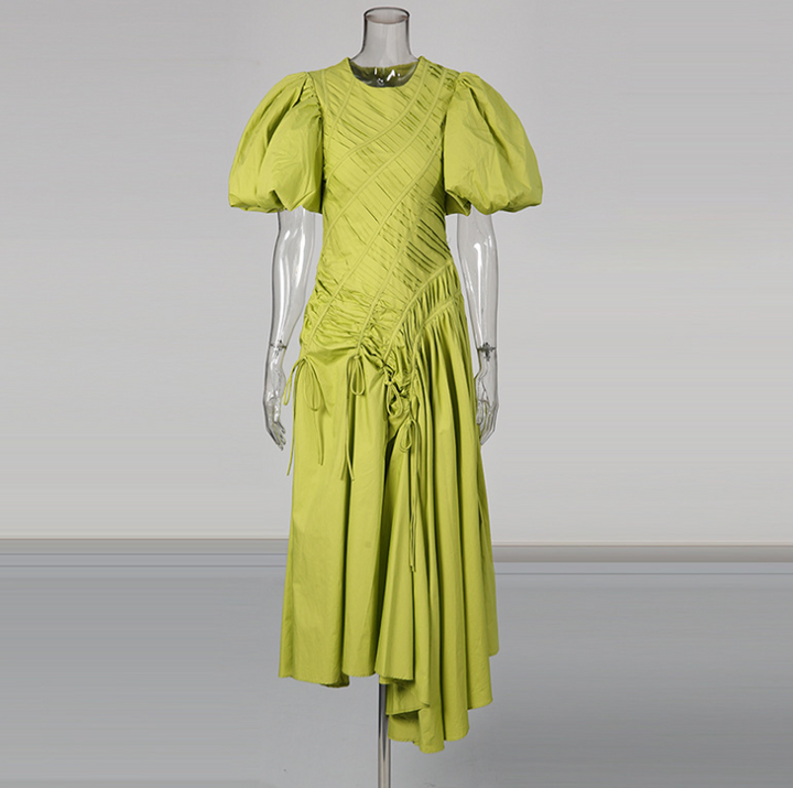 فستان بليزر مُفصّل بترتر - فوشيا