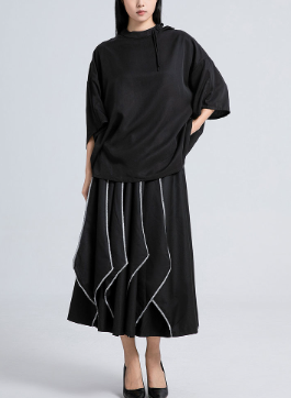 oversized hooded top with wide sleeves – EASE