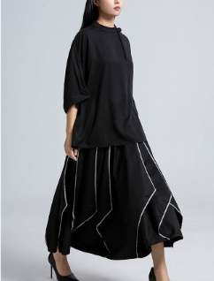 oversized hooded top with wide sleeves – EASE