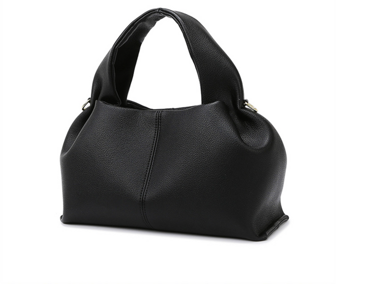 Soft Leather Hobo Bag with Adjustable Strap – TAUPE