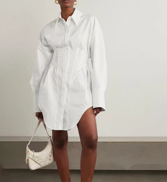 جاكيت بليزر مصمم خصيصًا بكتفين مكشوفتين - عاجي